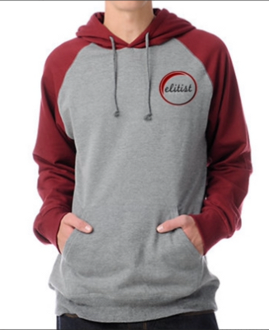 ELITIST BURGUNDY HOODIE